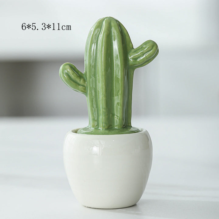 Decorative Ceramic Cactus Planter Stornfeild