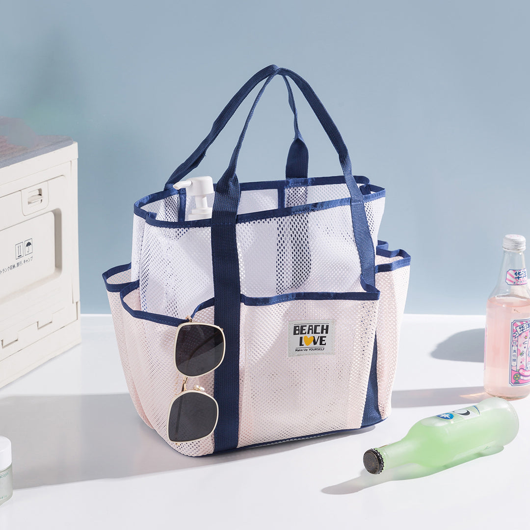 Spacious Mesh Beach Tote