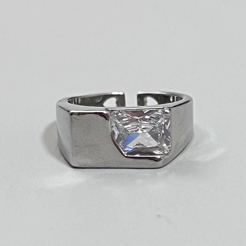 Trendier Open Ring with Zirconia Accent Stornfield