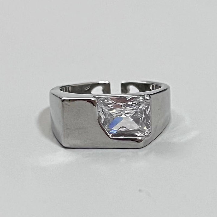 Trendier Open Ring with Zirconia Accent Stornfield