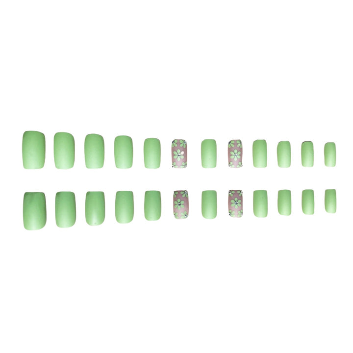 Floral Design Press-On Nails Stornfield