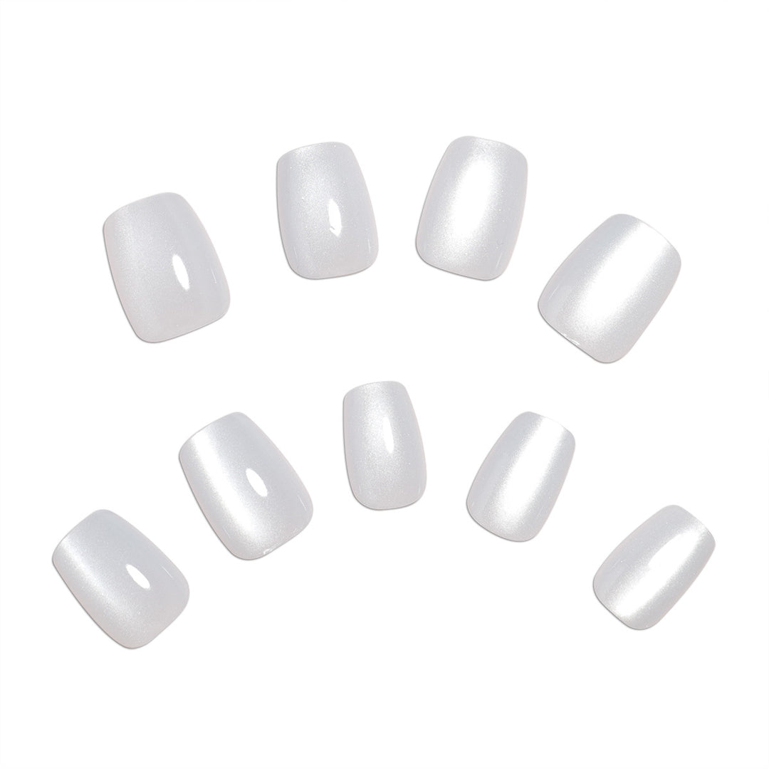 Glossy Reflective Press-On Nails Stornfield