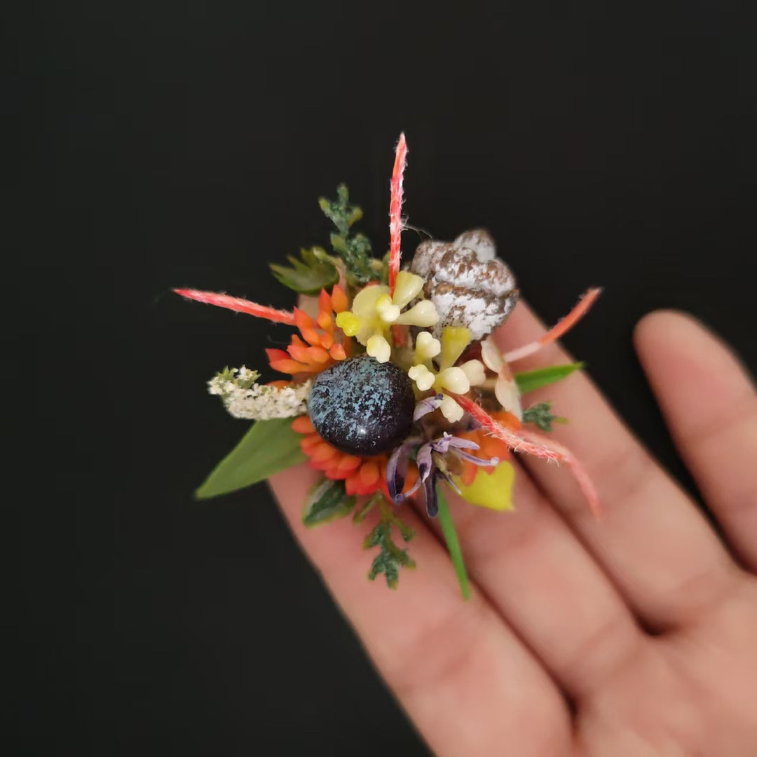 Classic Floral Brooch