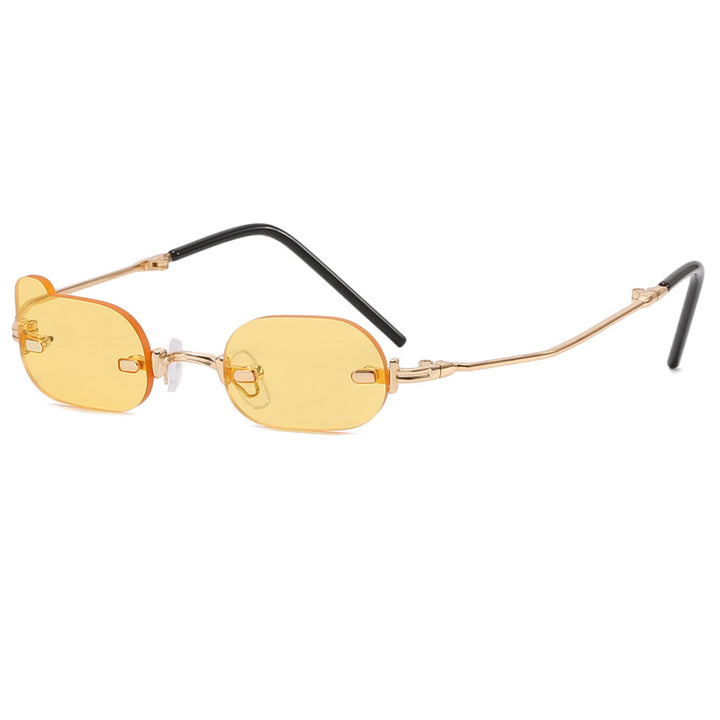 Ladies exclusive fashionable sunglasses with shiny metal frame Stornfield