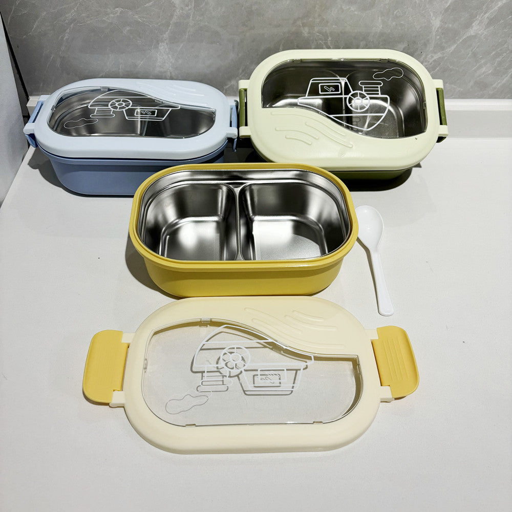 Multi-Functional Lunch Box with Spoon