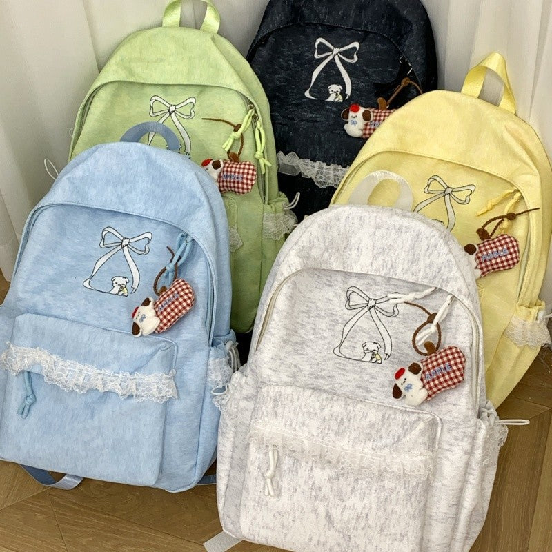 Playful backpack with cute design and practical compartments Stornfield