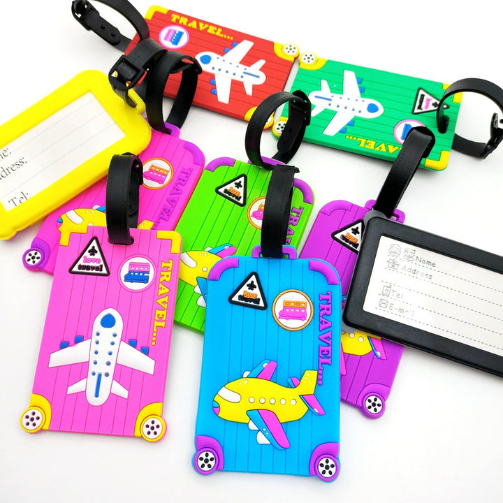 Creative Airplane-Themed Luggage Tag Stornfield