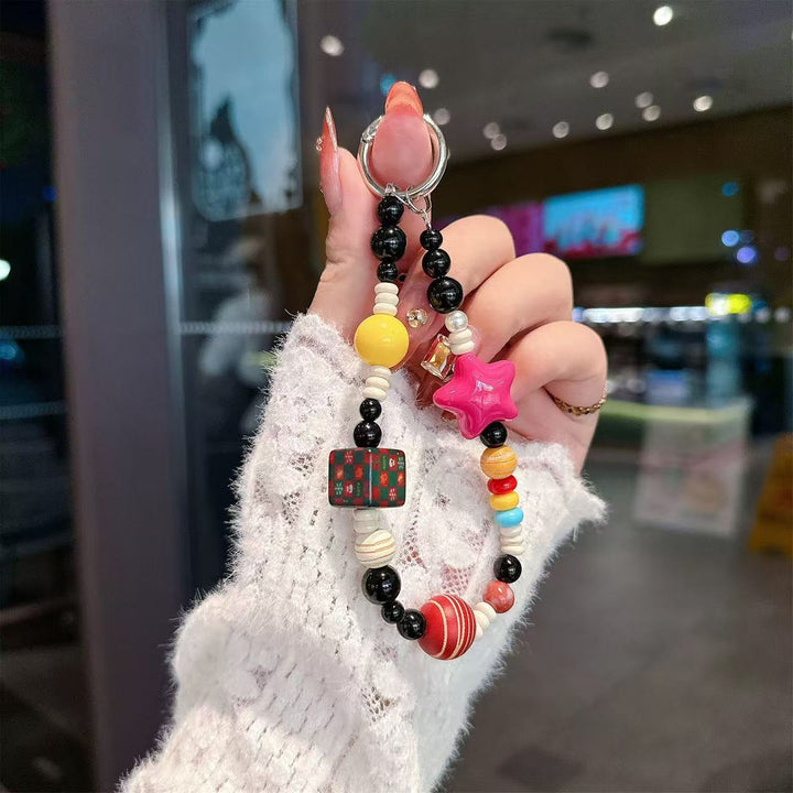 Decorative Beaded Keychain Stornfield 1790135439