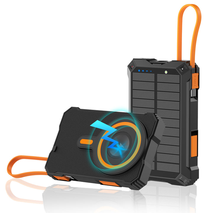 Solar-powered power bank with wireless charger Stornfield