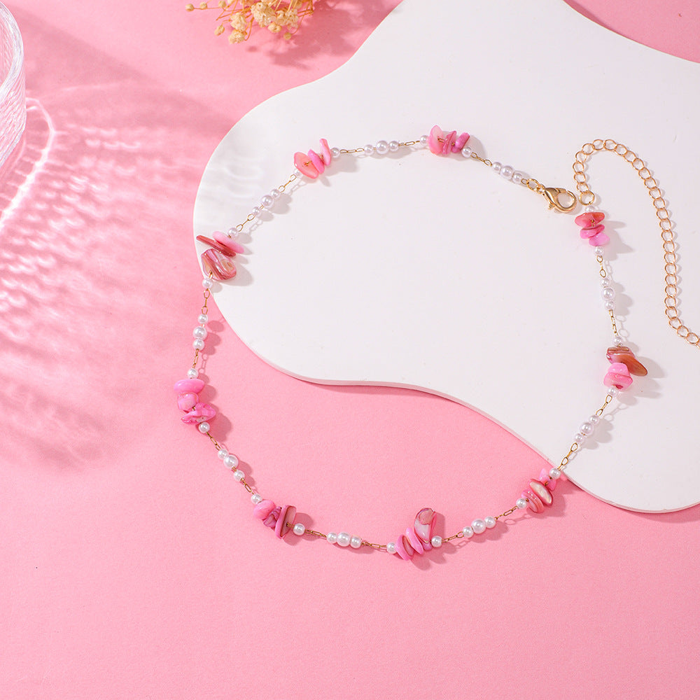 Elegant Floral Beaded Necklace Stornfield