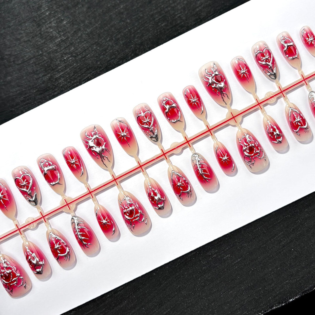 Artistic Themed Press-On Nail Set 1790745418