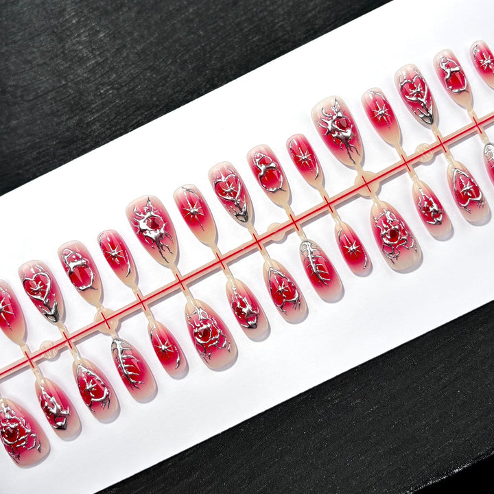 Artistic Themed Press-On Nail Set 1790745418