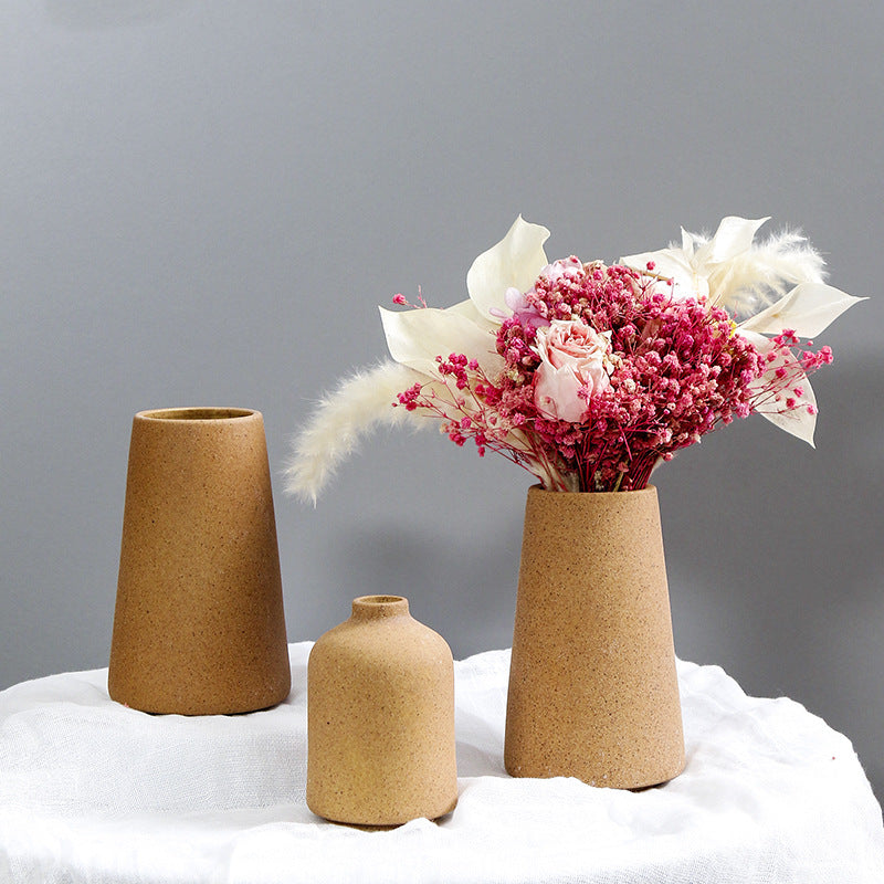 Minimalist Textured Ceramic Vase Stornfeild