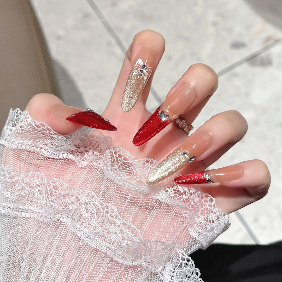 Luxury Decorative Press-On Nails Stornfield