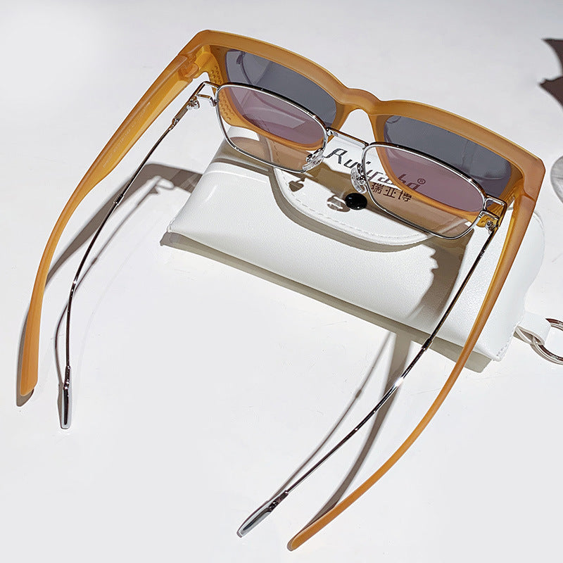 Women's Fashion Sunglasses in Trendy Square Design Stornfield