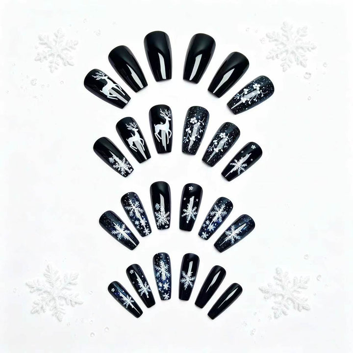 Winter-Themed 3D Nail Art Stornfield