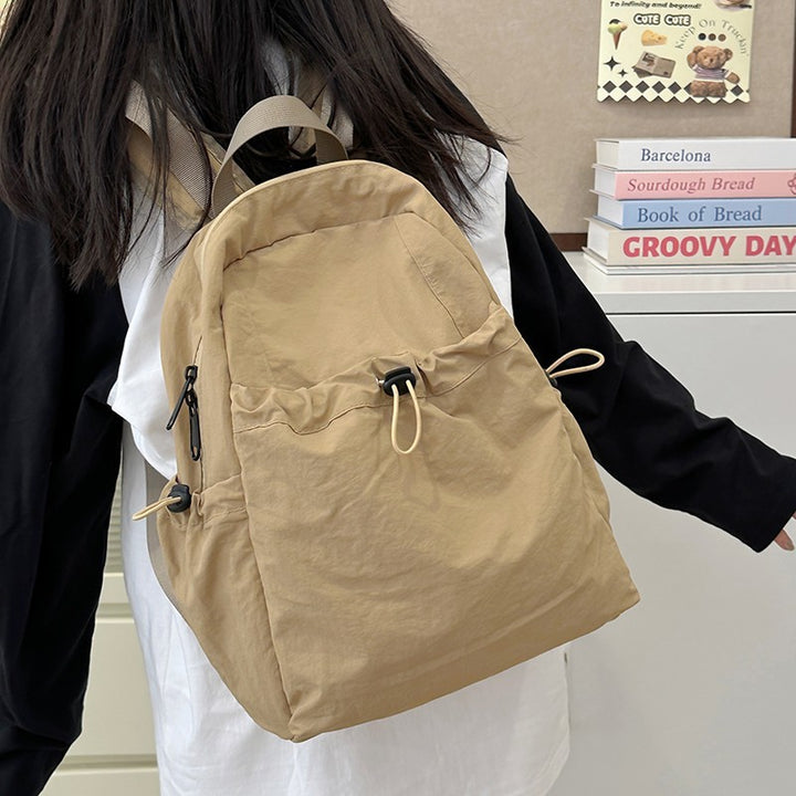 Leisure backpack with innovative drawstring and comfortable carrying system Stornfield