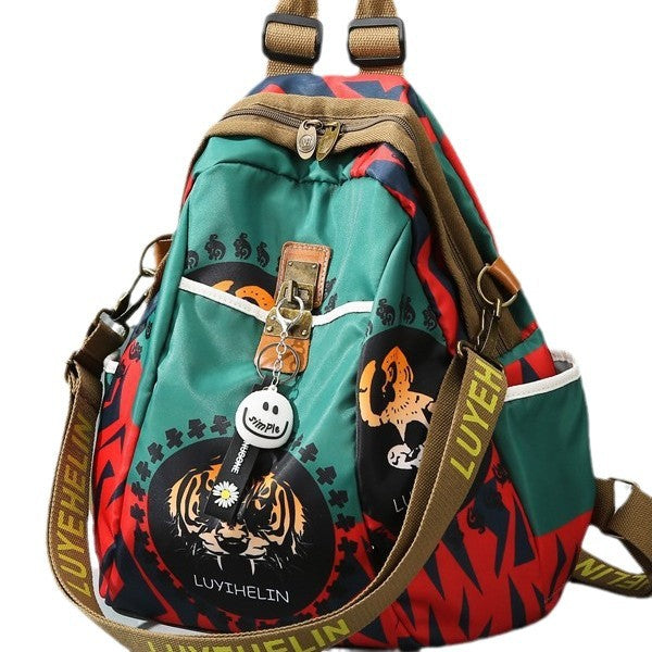 Artistic Graphic Drawstring Backpack Stornfield