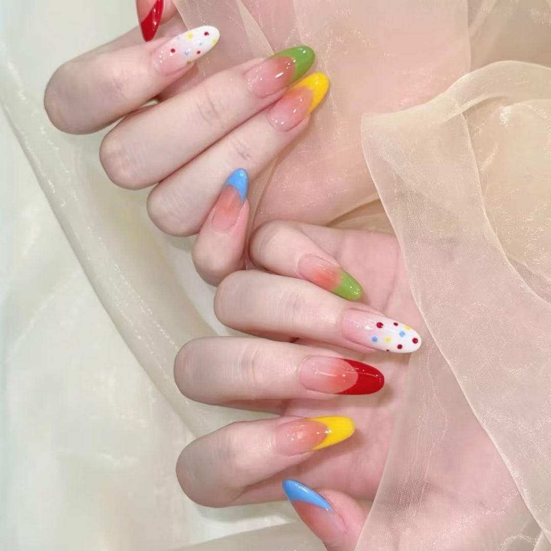 Artistic Ombre Nail Extensions