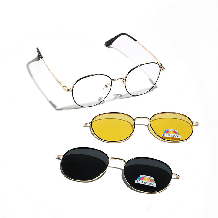 Women's fashionable glasses with interchangeable lenses Stornfield