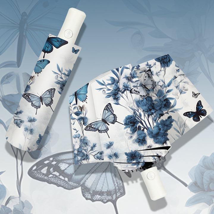 Ladies elegant umbrella with floral design Stornfield