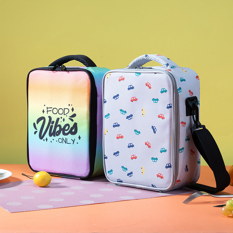 Insulated Floral Lunch Bag