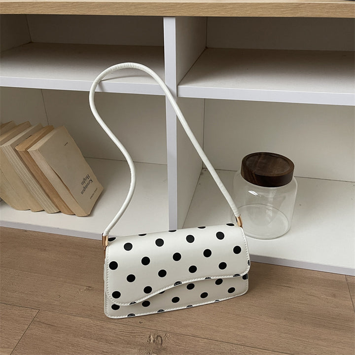 Elegant Polka Dot Evening Handbag