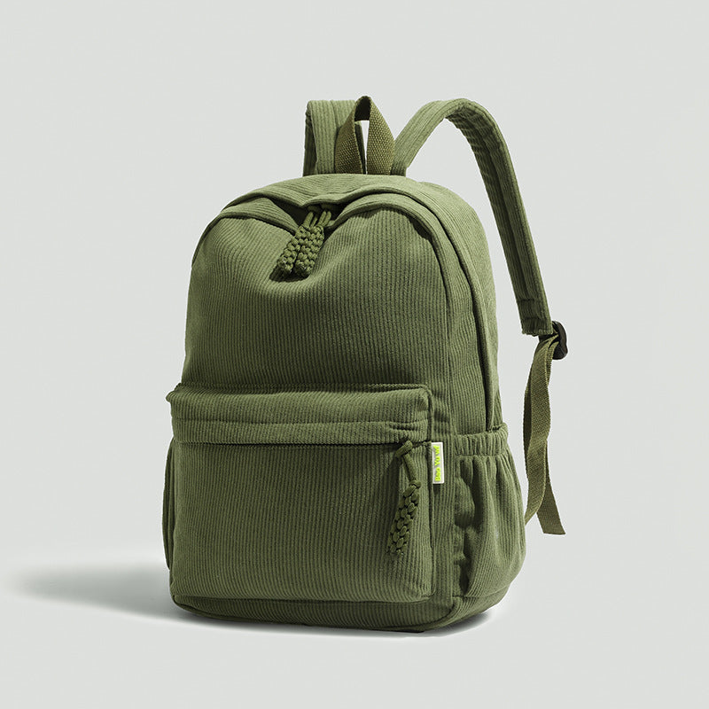 Ribbed Fabric Lightweight Backpack Stornfield