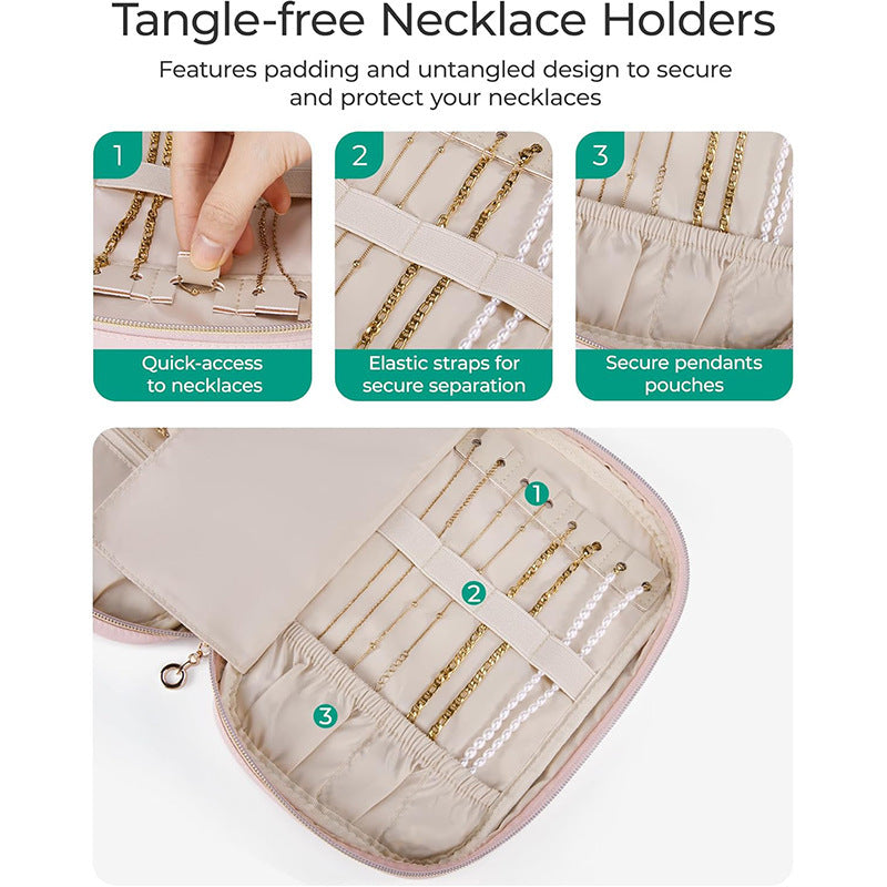 Jewelry Organizer Bag with Side Pockets Stornfield