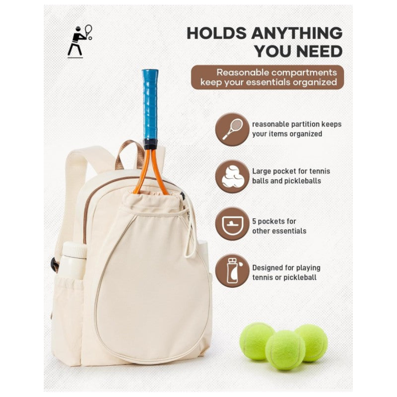 Sporty Tennis Backpack Stornfield