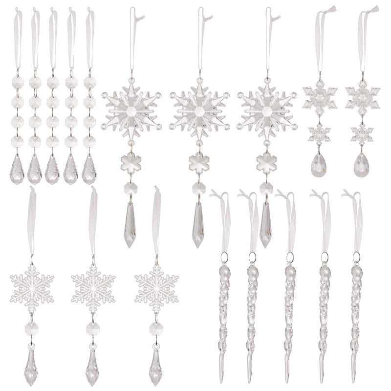 Glittering Snowflake Decoration Stornfield