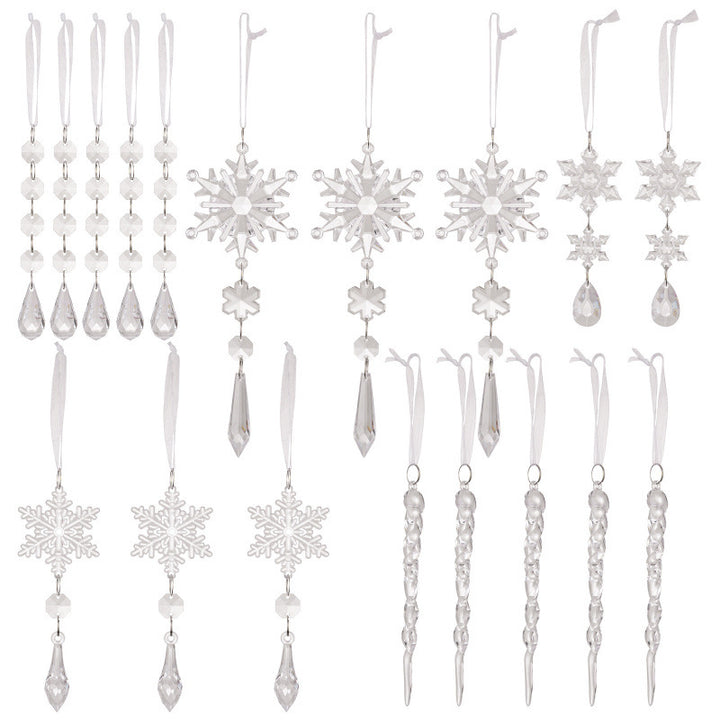 Glittering Snowflake Decoration Stornfield
