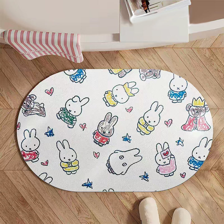 Cute Animal-Themed Entrance Mat