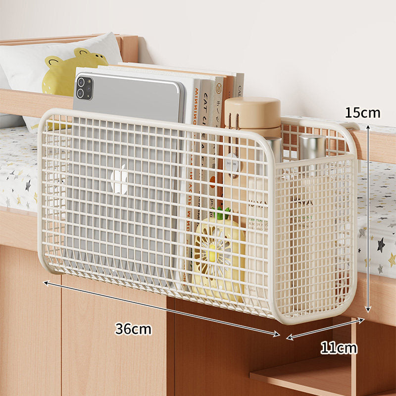Overbed Mesh Three-Compartment Hanging Storage Caddy