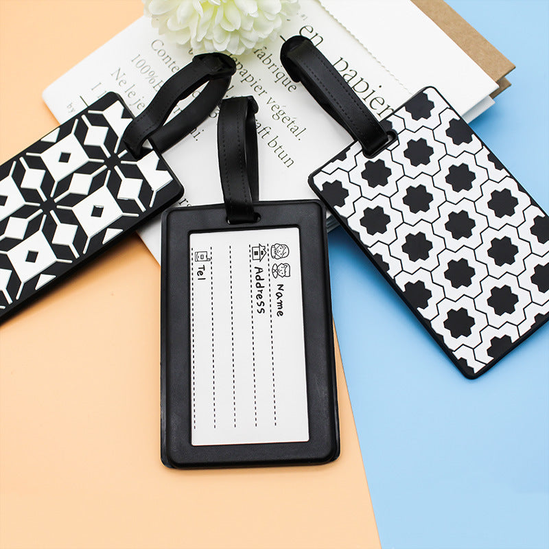 Unisex Geometric Pattern Luggage Tag Stornfield