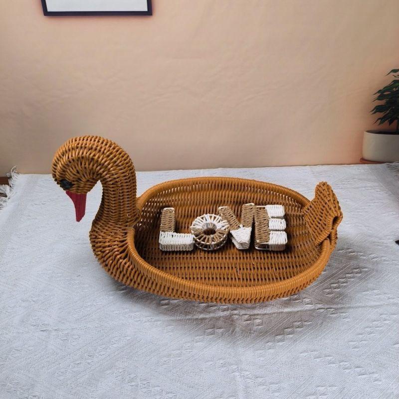 Decorative Woven Swan Stornfield
