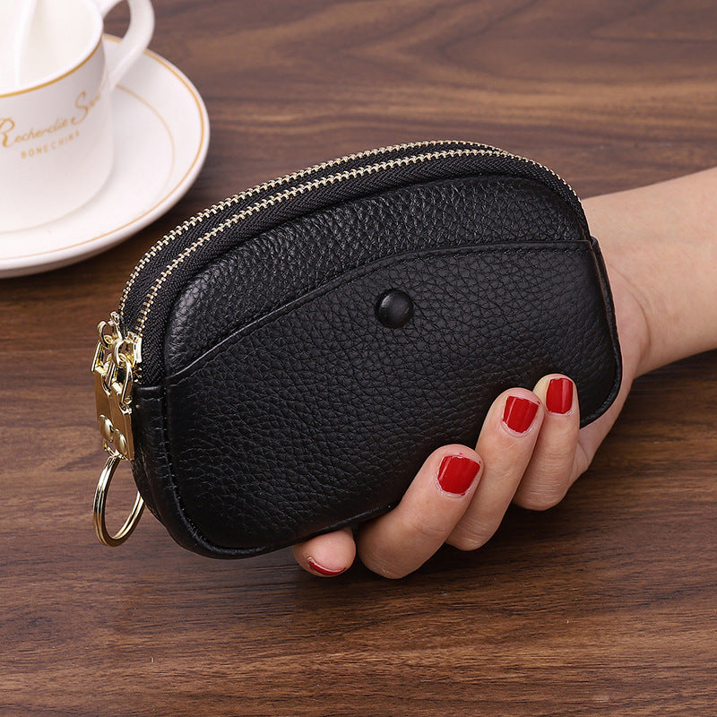 Compact Leather Coin Pouch Stornfield