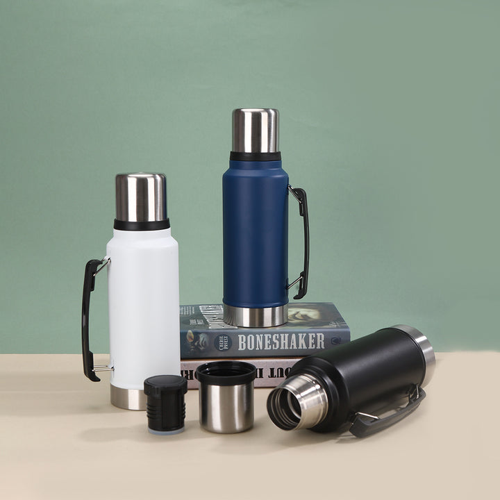 Unisex Insulated Stainless Steel Water Bottle with Carrying Handle Stornfield