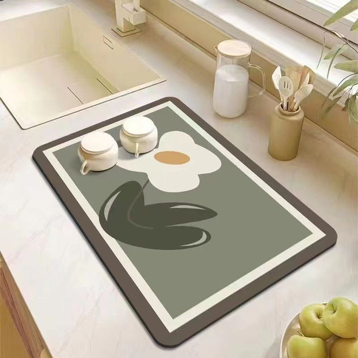 Decorative Kitchen Floor Mat Stornfield
