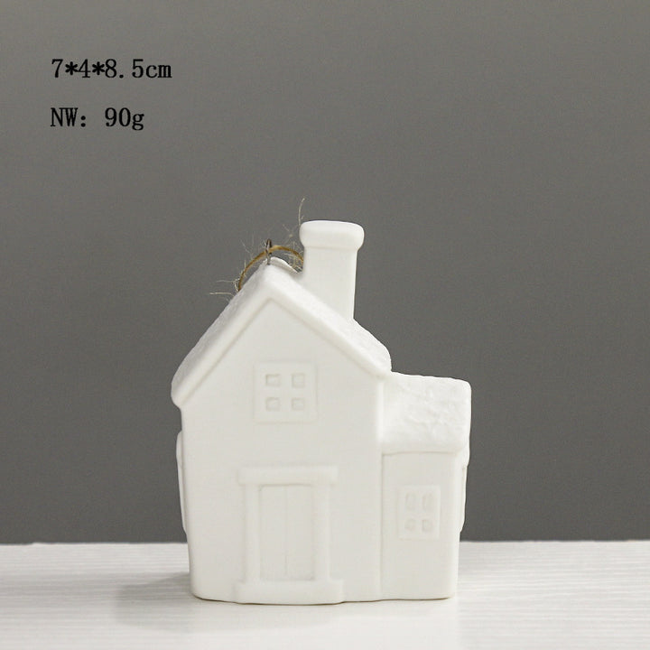 Decorative House-Shaped Ceramic Stornfeild