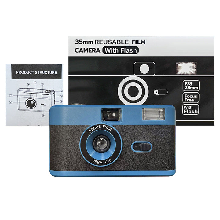 35mm Reusable Film Camera with Flash Stornfield