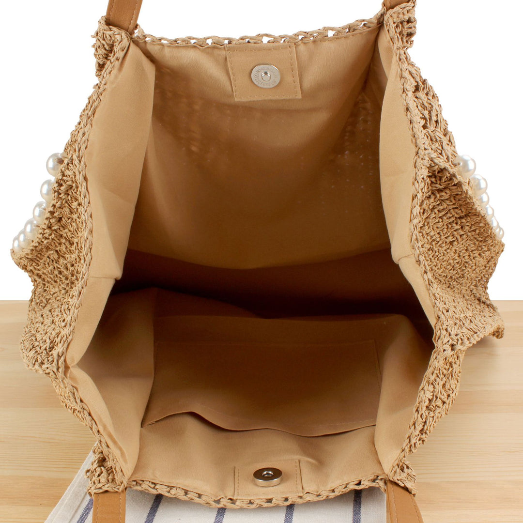 Beaded beach bag Stornfield