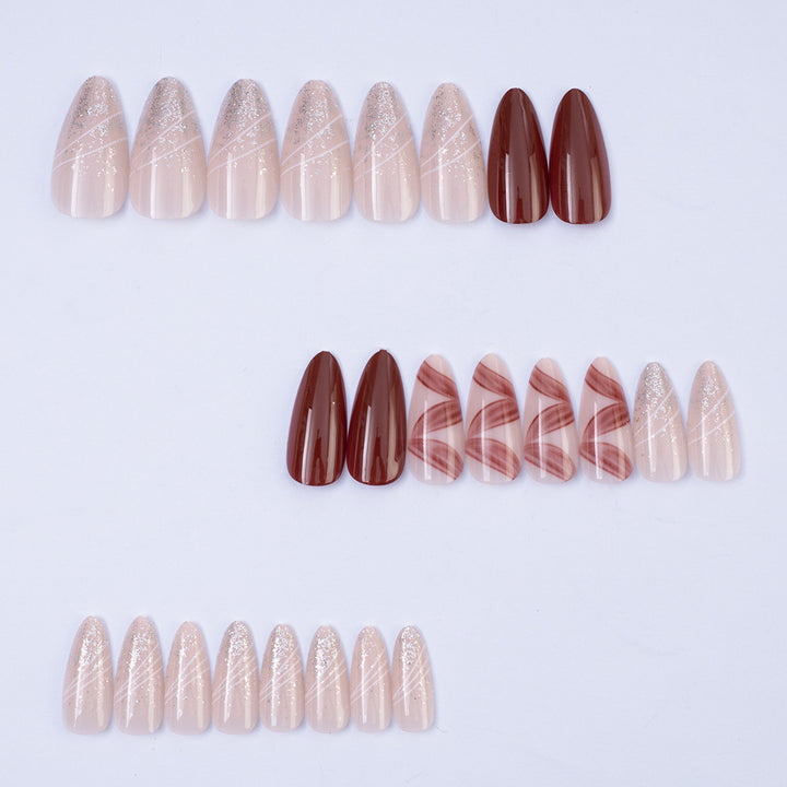 Elegant Nail Art with Luxurious Accents Stornfield