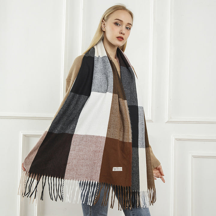 Ladies stylish patterned scarf Stornfield