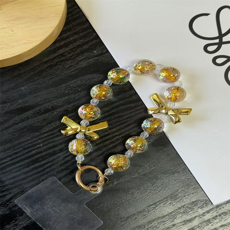 Decorative Beaded Charm Keychain Stornfield 1790135299