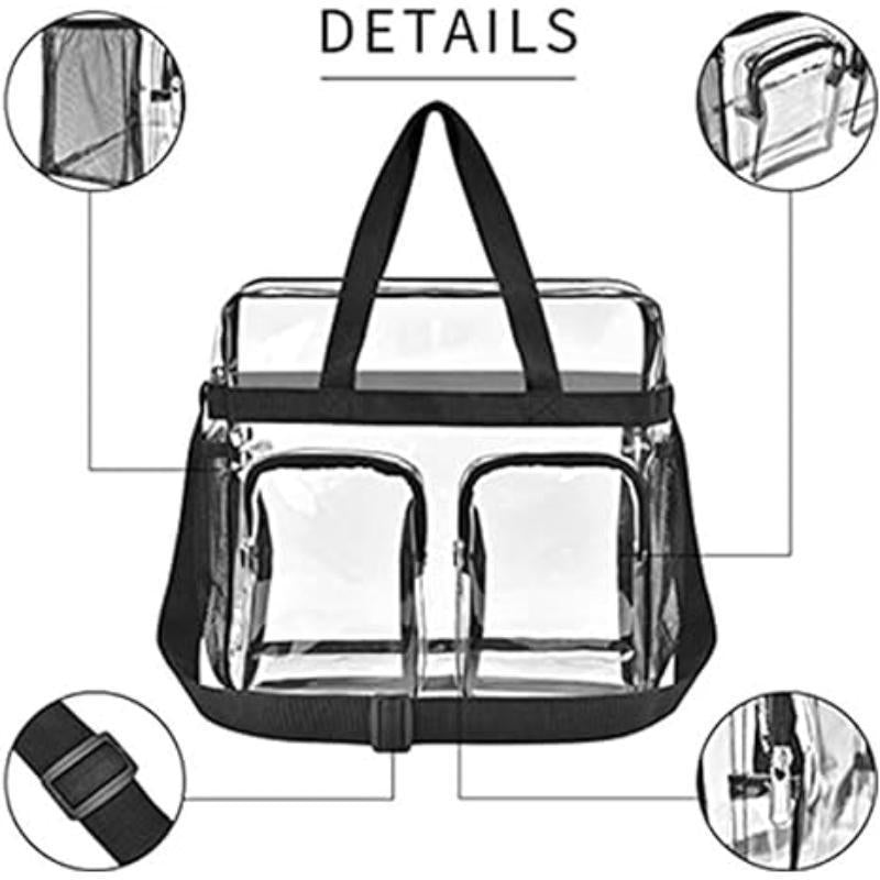 Transparent organizer bag with practical compartments Stornfield