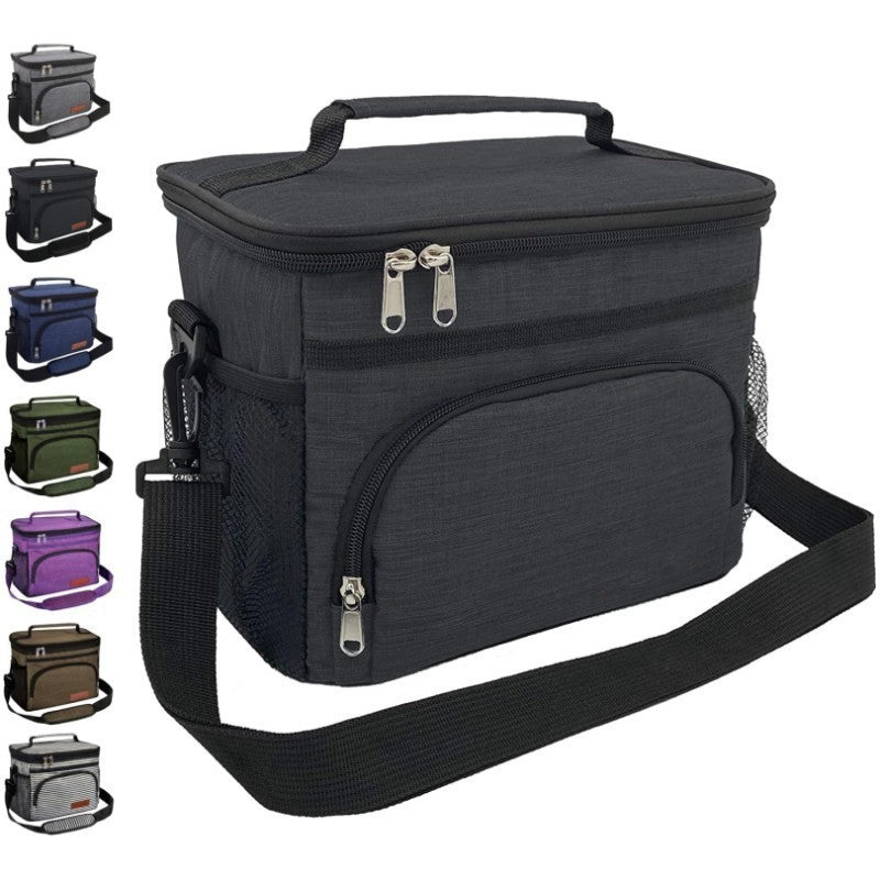 Cooler bag with multiple compartments and durable carrying handle Stornfield