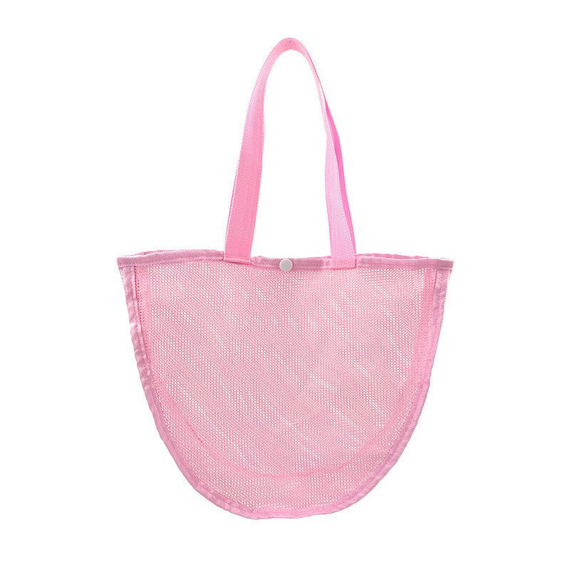 Practical Beach Bag in Net Design Stornfield