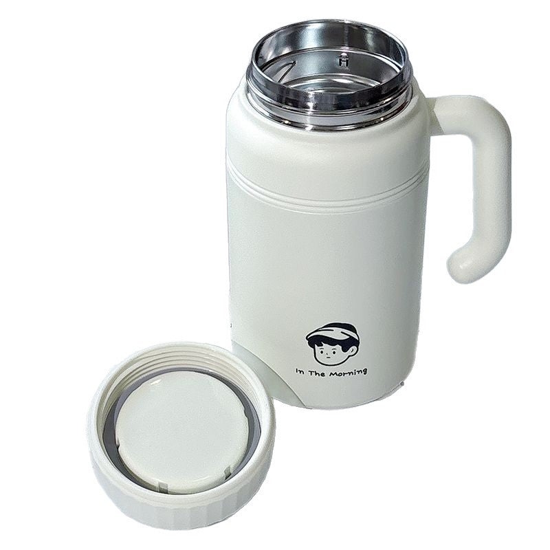 Women's insulated drinking bottle with ergonomic handle and practical leak protection Stornfield