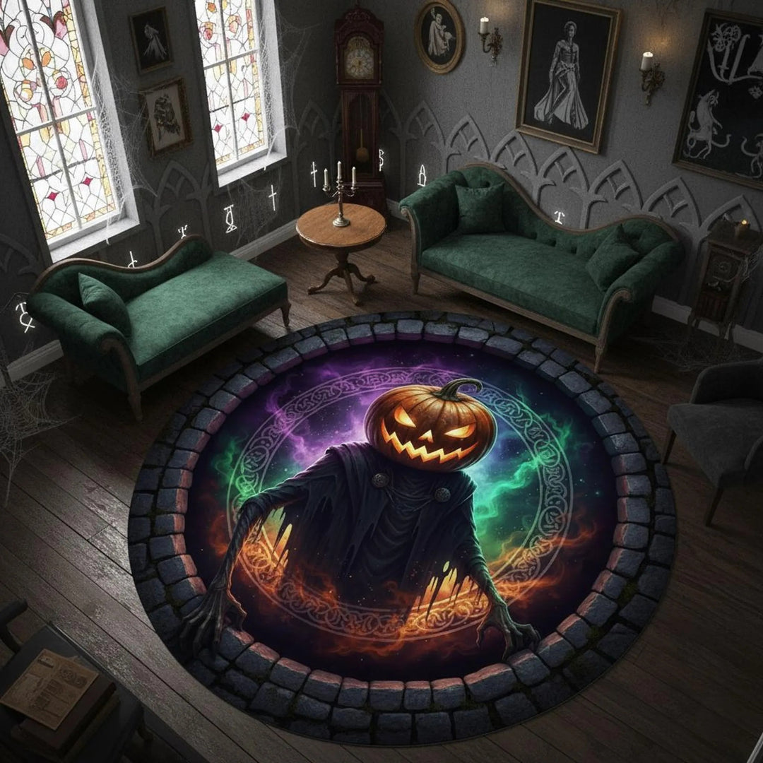 Gothic Round Area Rug